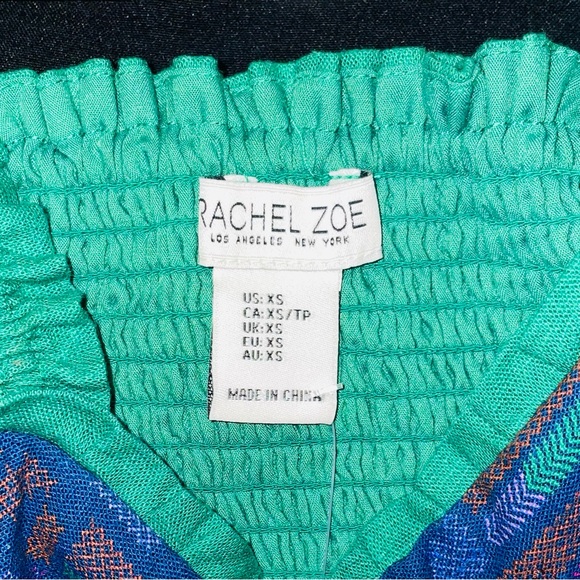 Rachel Zoe NWT BOHO Cropped Top Set XS - Picture 2 of 10